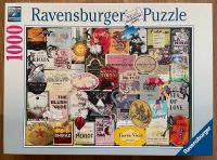 Ravensburger Puzzle Weinetiketten 1000 Teile Hessen - Dietzenbach Vorschau