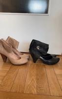 Neue schwarze Wildleder-Absatzschuhe Düsseldorf - Bilk Vorschau