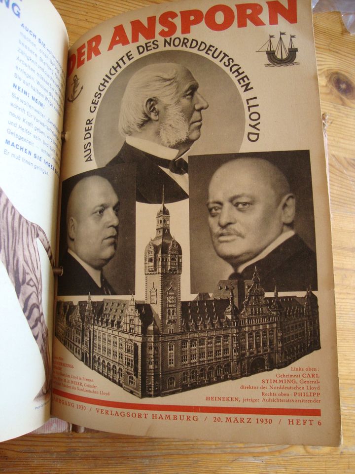 Der Ansporn - Zeitschrift für Vorwärtsstrebende - 1930 - Nr 1-18 in Bremen
