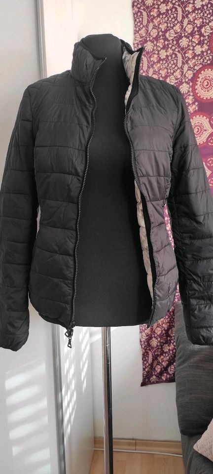 Jacke Beidseitig Beige/Schwarz BiBA Crisca in Augsburg