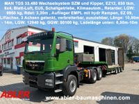 MAN TGS 33.480 Wechselsys. Kipper/SZM+ EMPL Auflieger auszieh Bayern - Aichach Vorschau
