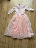 Festliches Kleid Mädchen Gr. 140, 2x blau/rosa Sachsen - Stolpen Vorschau