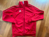 Trainingsanzug adidas Gr. 152 rot/schwarz Düsseldorf - Garath Vorschau