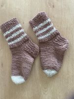 Kinder handgemachte Wollsocken, 15cm Friedrichshain-Kreuzberg - Friedrichshain Vorschau