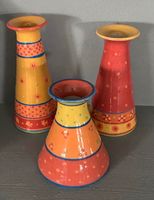 Vasen Keramik farbenfroh 3Stück hübsch für Ostern NEU !!! Nordrhein-Westfalen - Leichlingen Vorschau