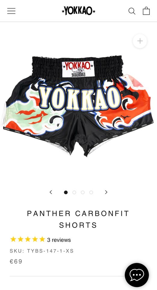 YOKKAO CARBONFIT MUAY THAI SHORTS NEU in Kaltenkirchen