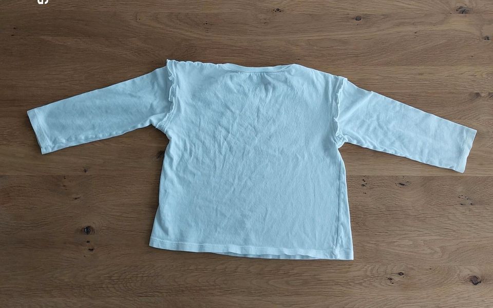 Süsses dünnes Langarm-Shirt mit Herz Mädchen Räuberkleidung in Wertingen