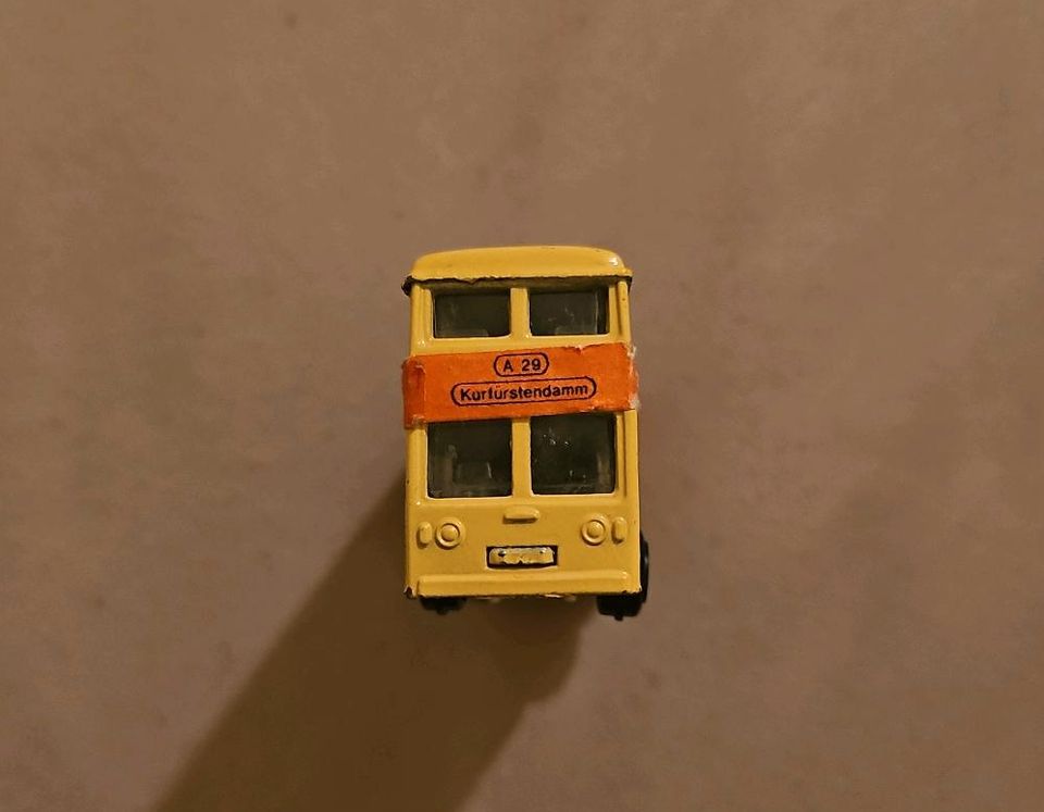 1972 MATCHBOX SUPER KINGS BUS - "BERLIN IST EINE REISEWERT" in Vreden