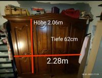 Kleiderschrank Massiv Holz Kirsche inkl. Bett und Nachttische Nordrhein-Westfalen - Bornheim Vorschau