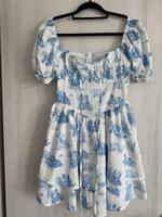 Sommerkleid weiß/balu Baden-Württemberg - Rottweil Vorschau