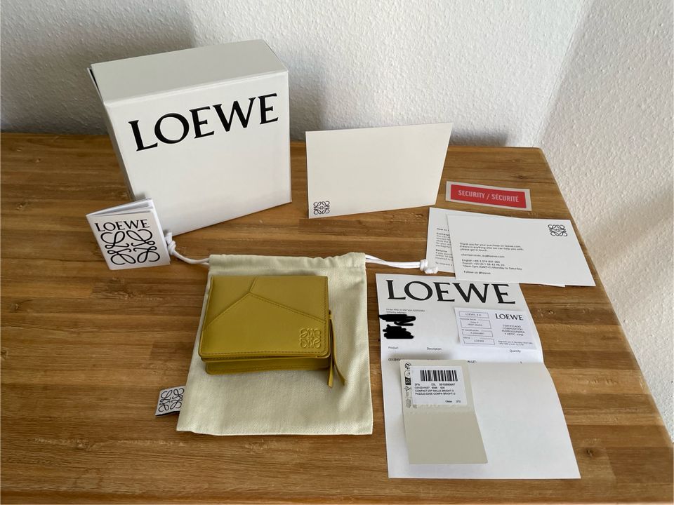 Loewe Puzzle Brieftasche mit Reißverschluss 1x genutzt in Kiel