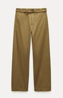 Zara Hose Stoffhose mit weitem Bein und Gürtel Gr. M *neu* Schleswig-Holstein - Jörl Vorschau