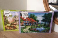 Set 6€ Neue Puzzle Beautiful Cottage Blumen Meer Garten Haus OVP Rheinland-Pfalz - Kurtscheid Vorschau