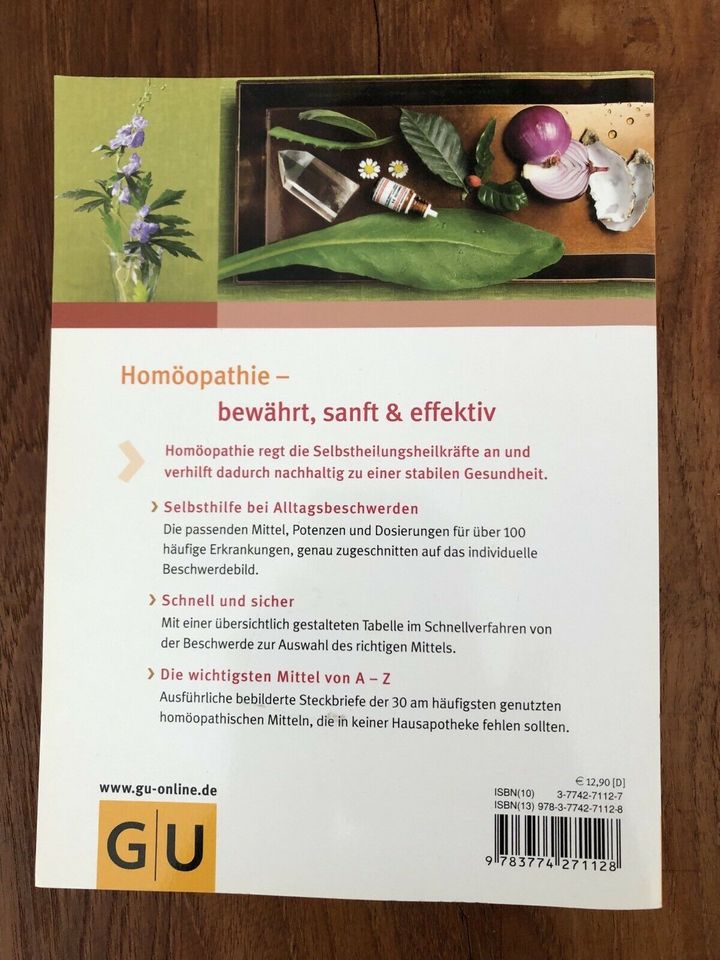 Homöopathie - Sanfte Selbsthilfe G&au Gräfe & Unzer Buch Medizin in Heidelberg