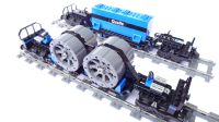 2 Lego 9v , 12v , RC City Eisenbahn Waggons MOC ( PayPal. Versand Südbrookmerland - Georgsheil Vorschau