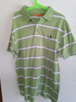 Grün-weiß gestreiftes T-Shirt mit Knopfleiste, Polokragen, Gr. L Hessen - Eschwege Vorschau