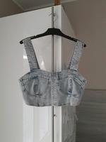 NEU / Bauchfreies Jeans-Top / Jeans-Oberteil Gr. 38 Saarland - Wadgassen Vorschau