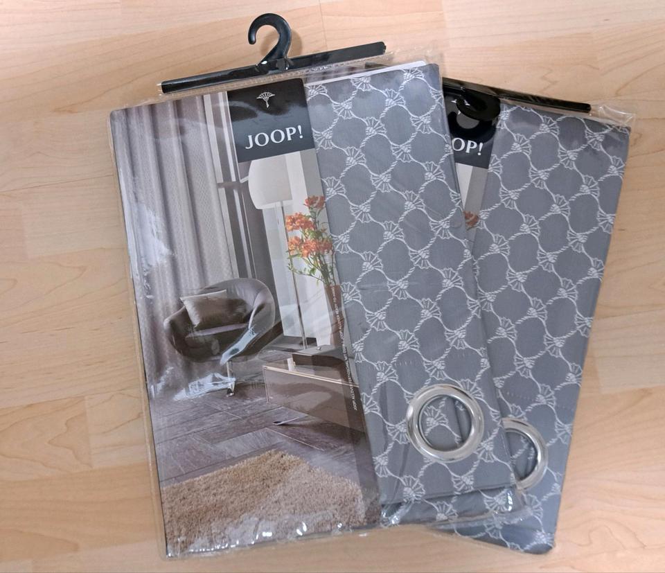 Ösenschal Allover 140 x 250 cm JOOP! In silber - Neu in Rüsselsheim