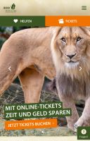 2 Tickets für Berliner Zoo für Donnerstag (02.05) Hessen - Herborn Vorschau