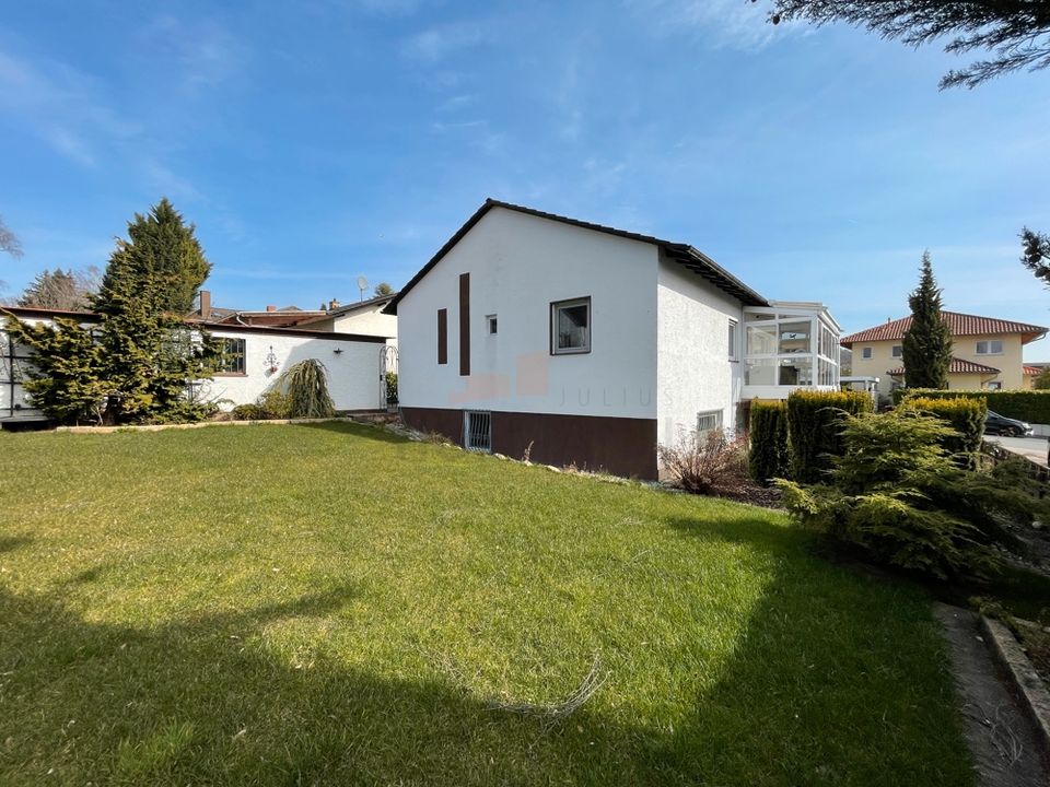 Freist.Einfam.Haus mit großem Gartengrundstück,extralange Garage,neue Heizung,ruhige Lage in Elsheim in Stadecken-Elsheim