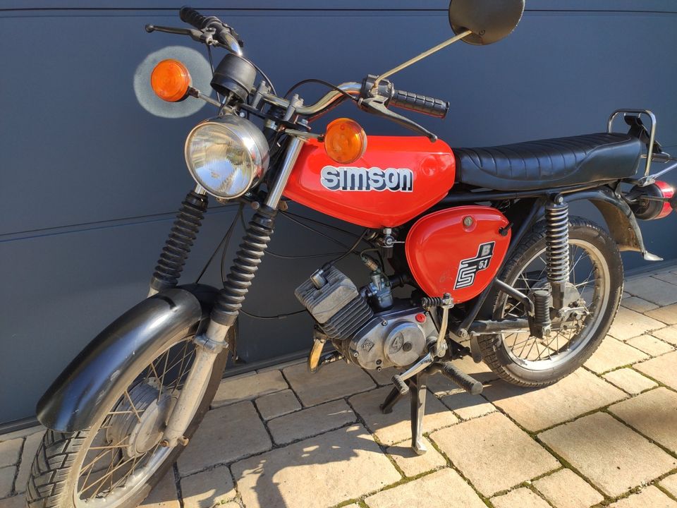 Simson S51 4-Gang 12V Vape (Rot) – ab Mai ’24 verfügbar in Chemnitz