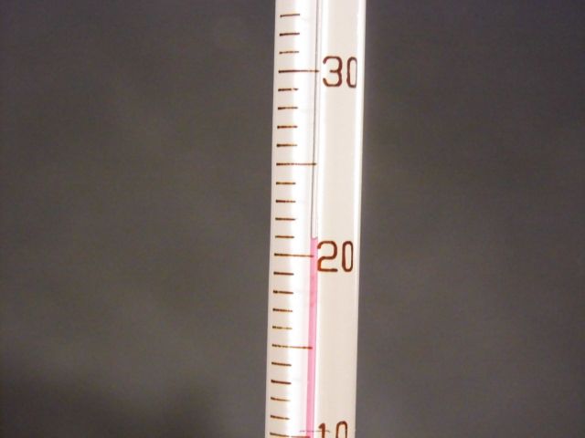 Laborthermometer Labor Thermometer - 10°C bis 110°C Rotfüllung