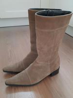 Graceland Stiefeletten/Stiefel Wildleder/Rauleder beige, Gr. 38 Bayern - Weidenbach Vorschau