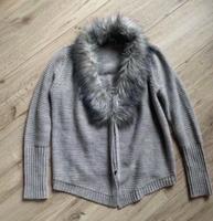 ONLY Strickjacke Weste Jacke grau mit Fellkragen NEU Bayern - Cham Vorschau