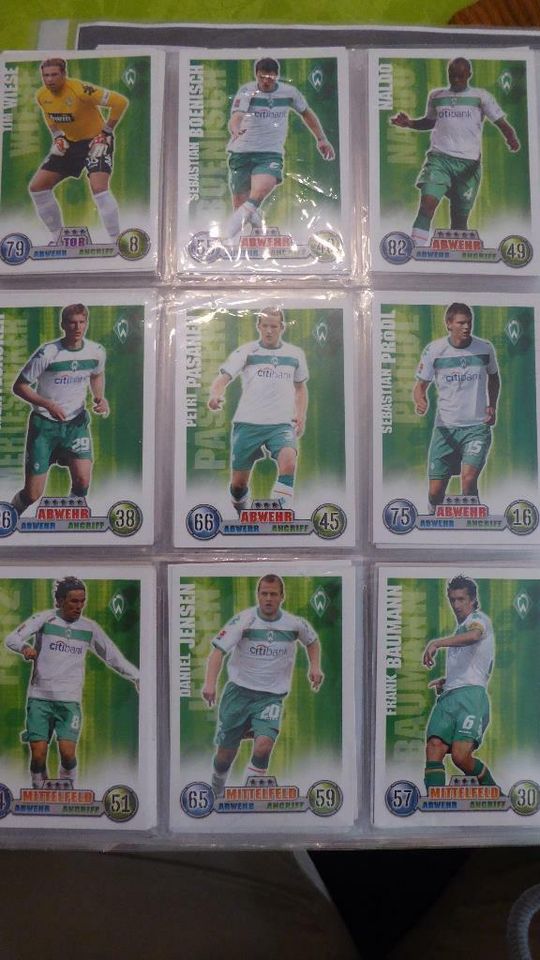 Match Attax Trading Card Game Saison 2008/2009 (Nr.1) in Bremen