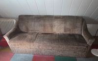 Sofa braun Cord Couch Niedersachsen - Lüneburg Vorschau