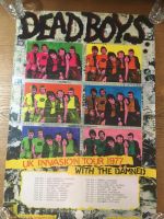 DEAD BOYS * UK INVASION TOUR POSTER GR:A2 Bayern - Füssen Vorschau