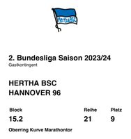 Hannover 96 - Hertha BSC Ticket Hannover - Ahlem-Badenstedt-Davenstedt Vorschau