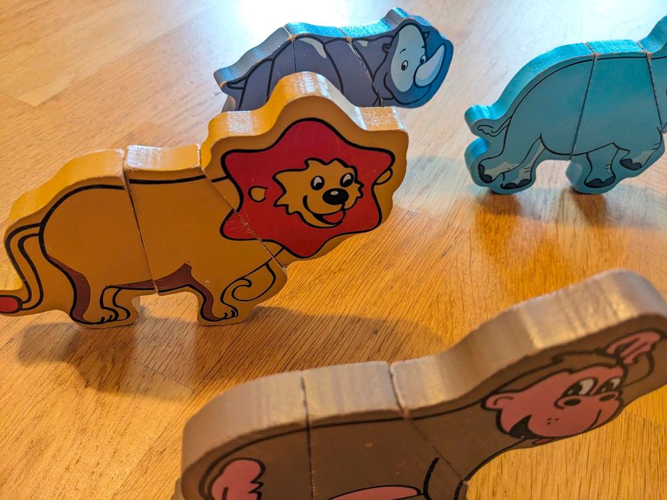 Montessori Spielzeug Paket Magnetspiel Magnet Puzzle Steckpuzzle in Berlin