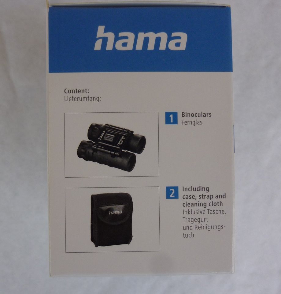 Hama Fernglas "Optec", 8x21 Compact - Originalverpackt in Alfter