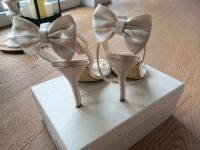 ❤️ Hochzeit Braut Heirat Highheels Schuhe Schleife Satin 39 Menbu Bothfeld-Vahrenheide - Isernhagen-Süd Vorschau