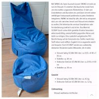 Sitzsack mit Hocker Niedersachsen - Wunstorf Vorschau