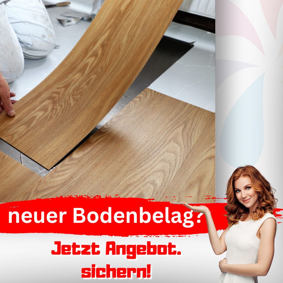 Professionelle Bodenverlegung – Teppich, Vinyl, Linoleum und mehr in Buschvitz