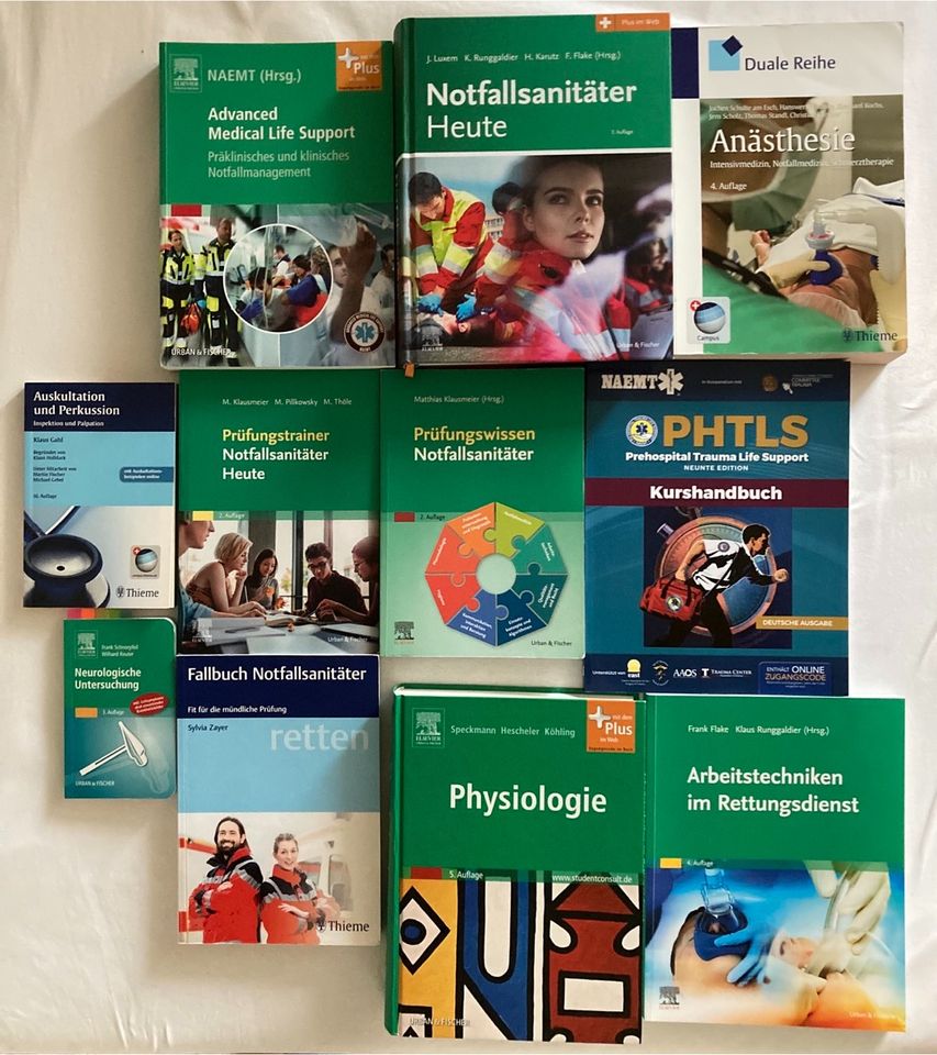 Notfallsanitäter / Rettungsdienst / Notfallmedizin Bücher in Unterschleißheim