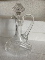 Alte Kristallglas Karaffe mit Deckel - geschliffene Ornamentik Hamburg - Bergedorf Vorschau