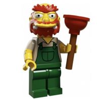 LEGO® Minifigur - Hausmeister Willie The Simpsons Serie 2 - 71009 Bremen - Oberneuland Vorschau