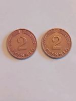 2 Stück 2 Pfennig Münzen von 1965 Nordrhein-Westfalen - Brilon Vorschau