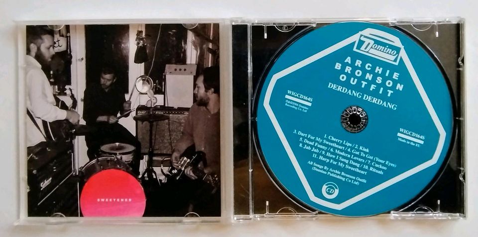 Sammler CD mit Booklet: Archie Bronson Outfit: Der Dang. Der Dang in Berlin