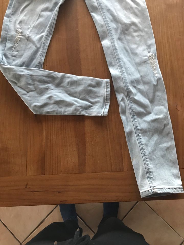 Mädchen Jeans hellblau Gr.164 in Hemau