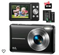 Neu Digitalkamera 44MP 1080P HD Fotokamera mit 32GB Speicherkarte Hessen - Vöhl Vorschau