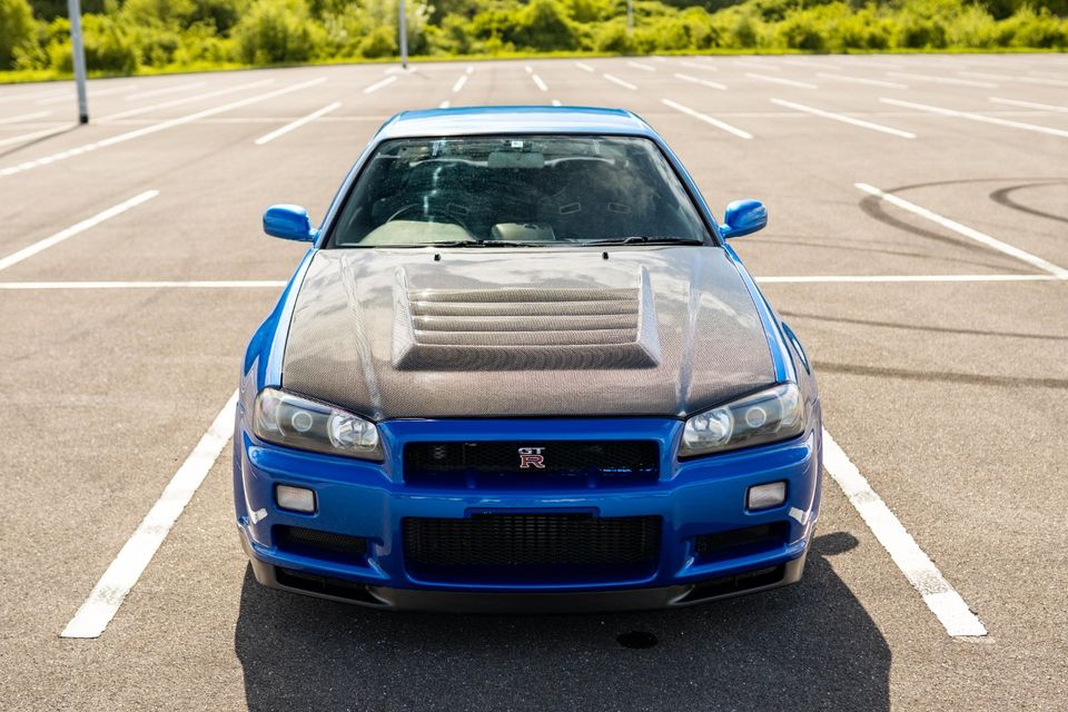 Nissan Skyline R34 GTR Bayside Blue in Jüchen