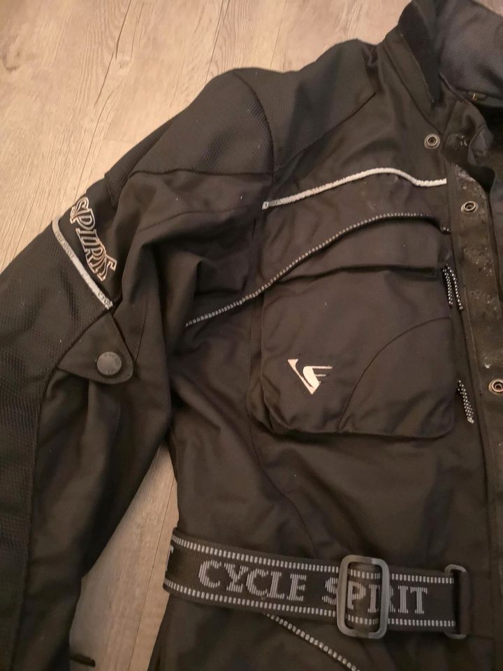 Motorrad Jacke Herren, Schwarz, L, Cycle Spirit in Hamburg