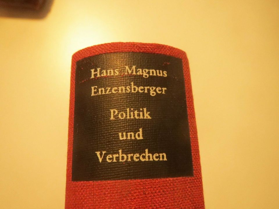 Hans Magnus Enzensberger: Politik und Verbrechen in Berlin