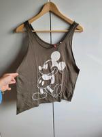 H&M Disney Mickey Mouse Oversize Tank Top Baumwolle crop cropped Hessen - Fulda Vorschau