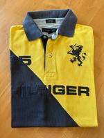 Poloshirt von Tommy Hilfiger in Größe M in blau / gelb Bayern - Feucht Vorschau
