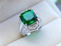 Ring mit Grüne Zirkonia -Modeschmuck Nordrhein-Westfalen - Erkelenz Vorschau